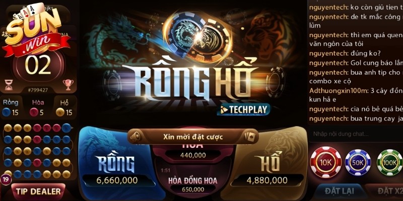 Rồng Hổ Sunwin: Sân Chơi Đẳng Cấp Cho Người Yêu Casino 1 Giới thiệu game rồng hổ Sunwin tại chuyên mục Casino Sunwin