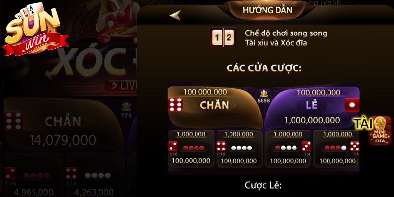 Xóc Đĩa Sunwin - Hướng Dẫn Cách Chơi Dễ Thắng Nhất 2026 3 Trò chơi tại sàn giải trí sở hữu đa dạng tính năng